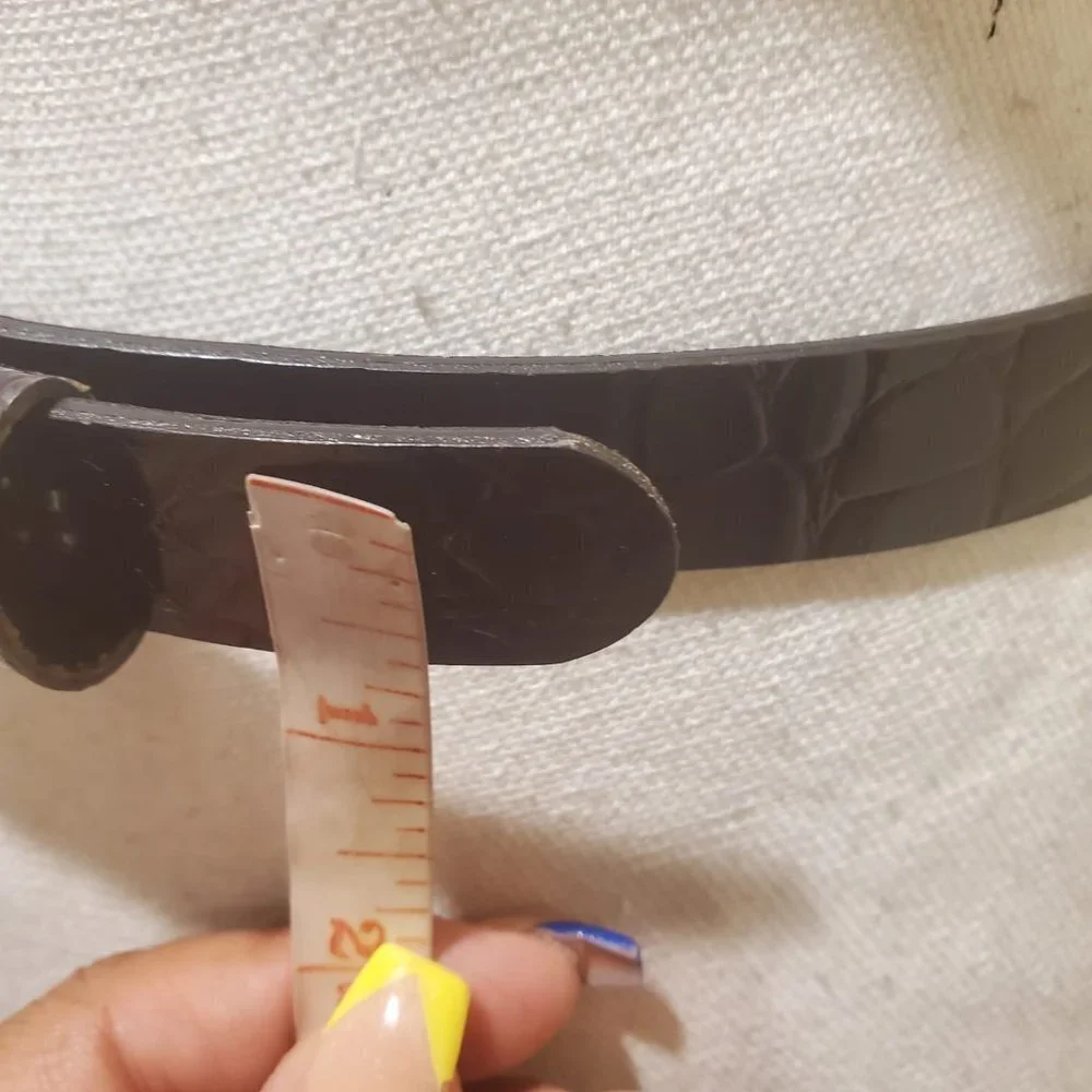 Pierre Cardin Alligator  Leather Belt